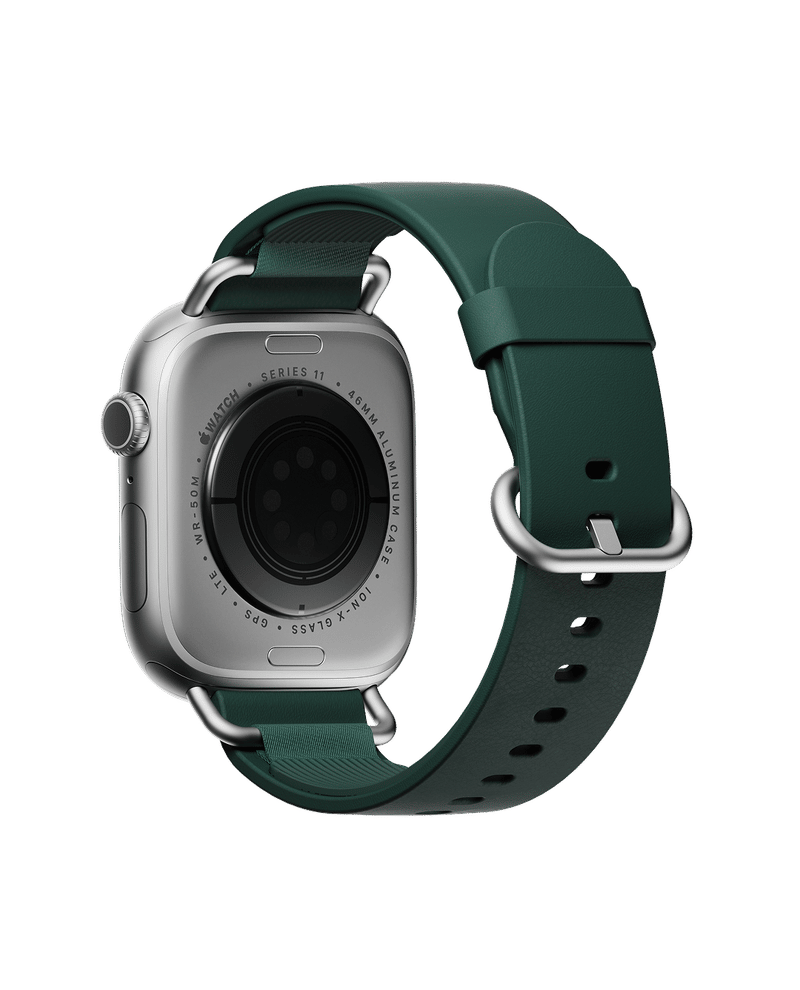 Forest Ellipse Leather Apple Watch Band (42/44/45/46/49mm)