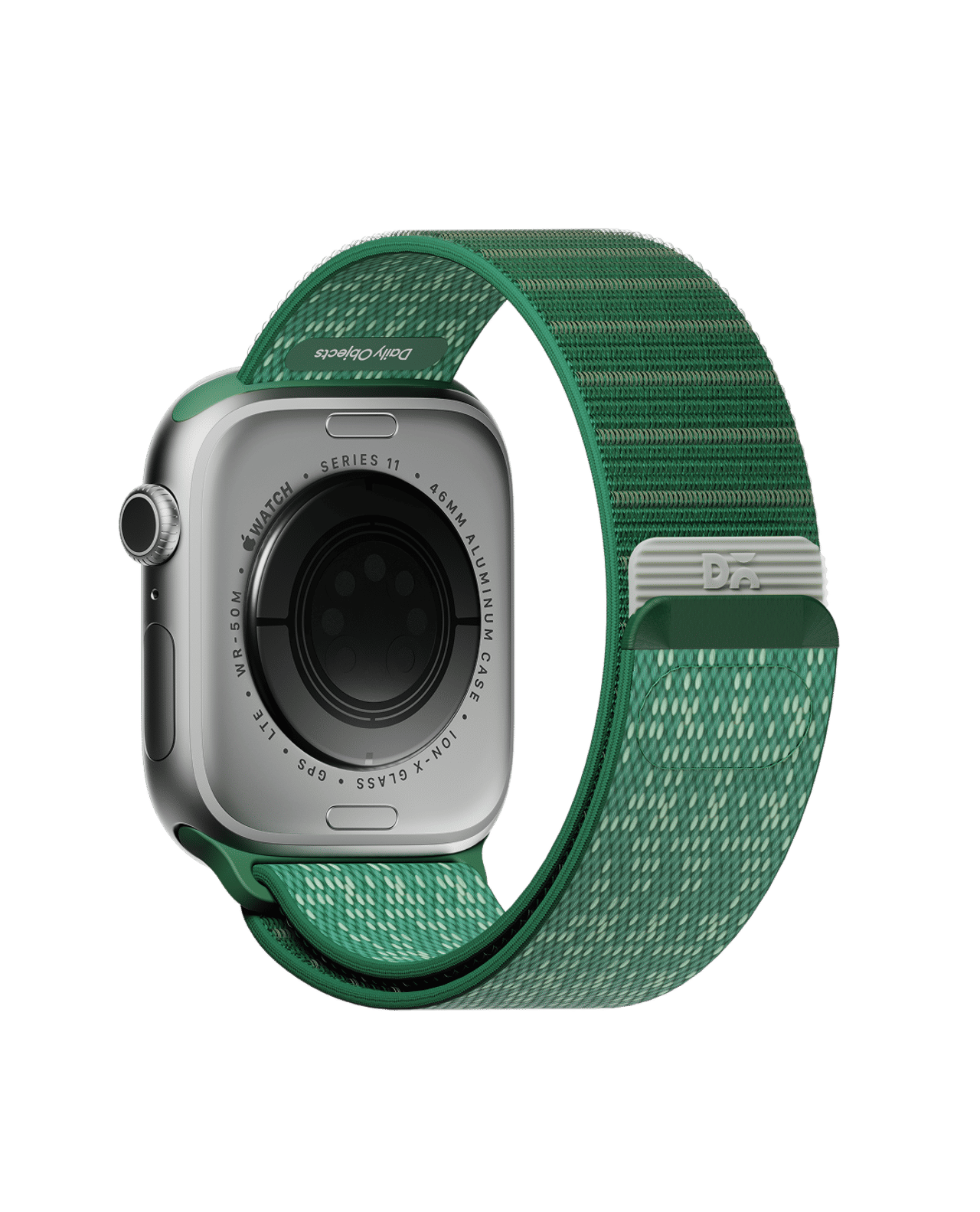 Forest Green Track Nylon Apple Watch Band (42/44/45/46/49mm)