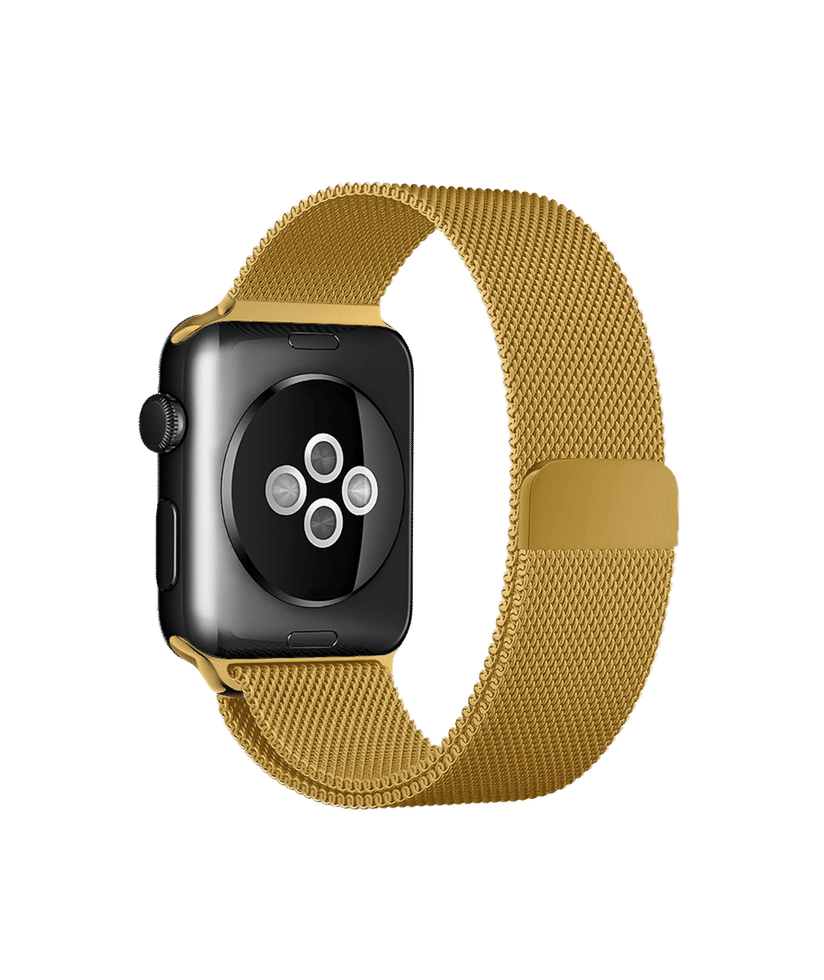 Gold Magnetic Milanese Loop Apple WatchBand (38/40mm) Buy At