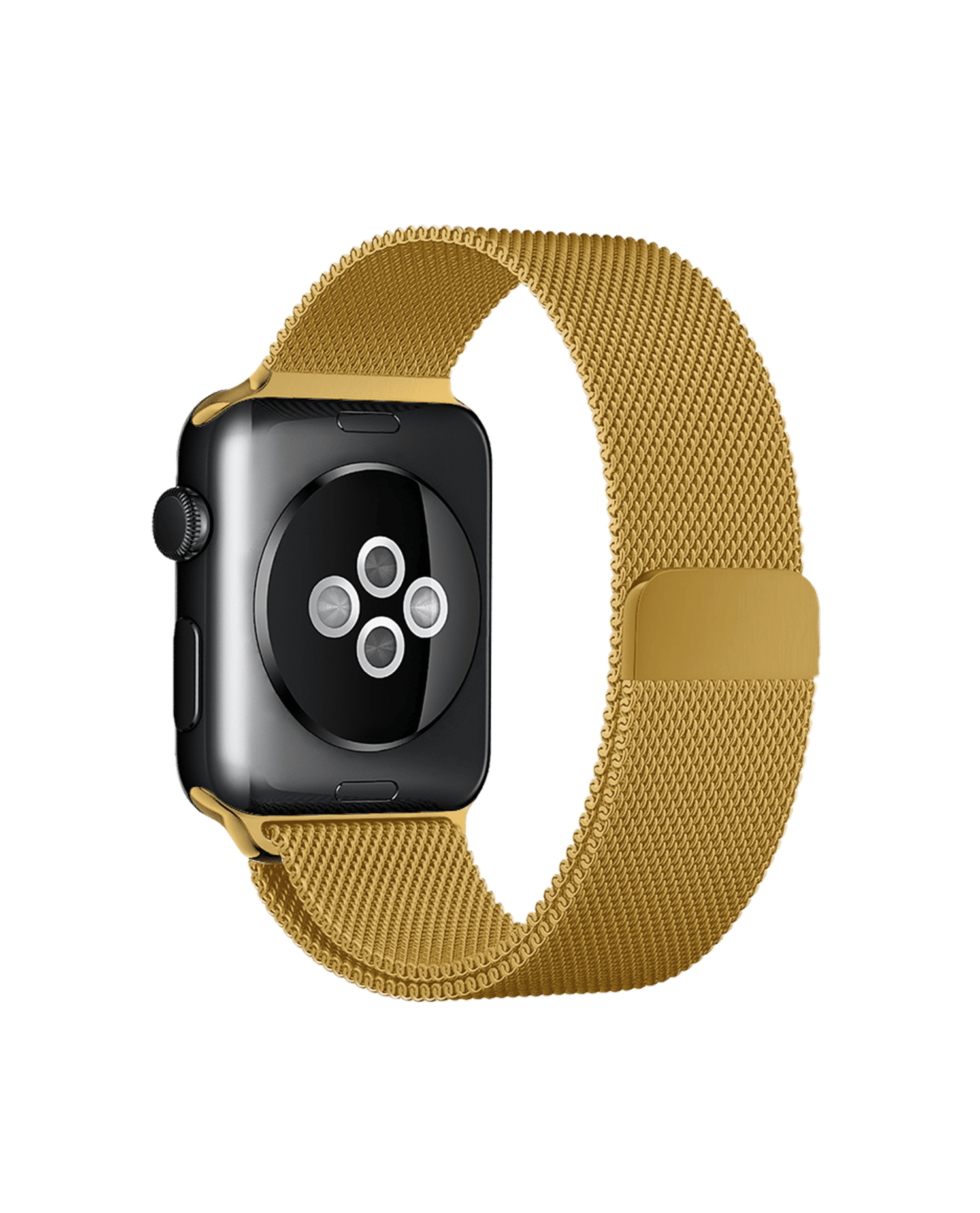 Gold magnetic apple watch band hot sale