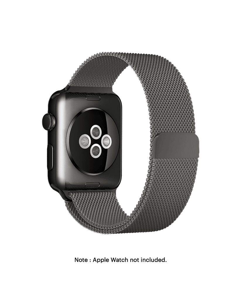 Milanese Loop Band Magnetic Watch Band Review Graphite