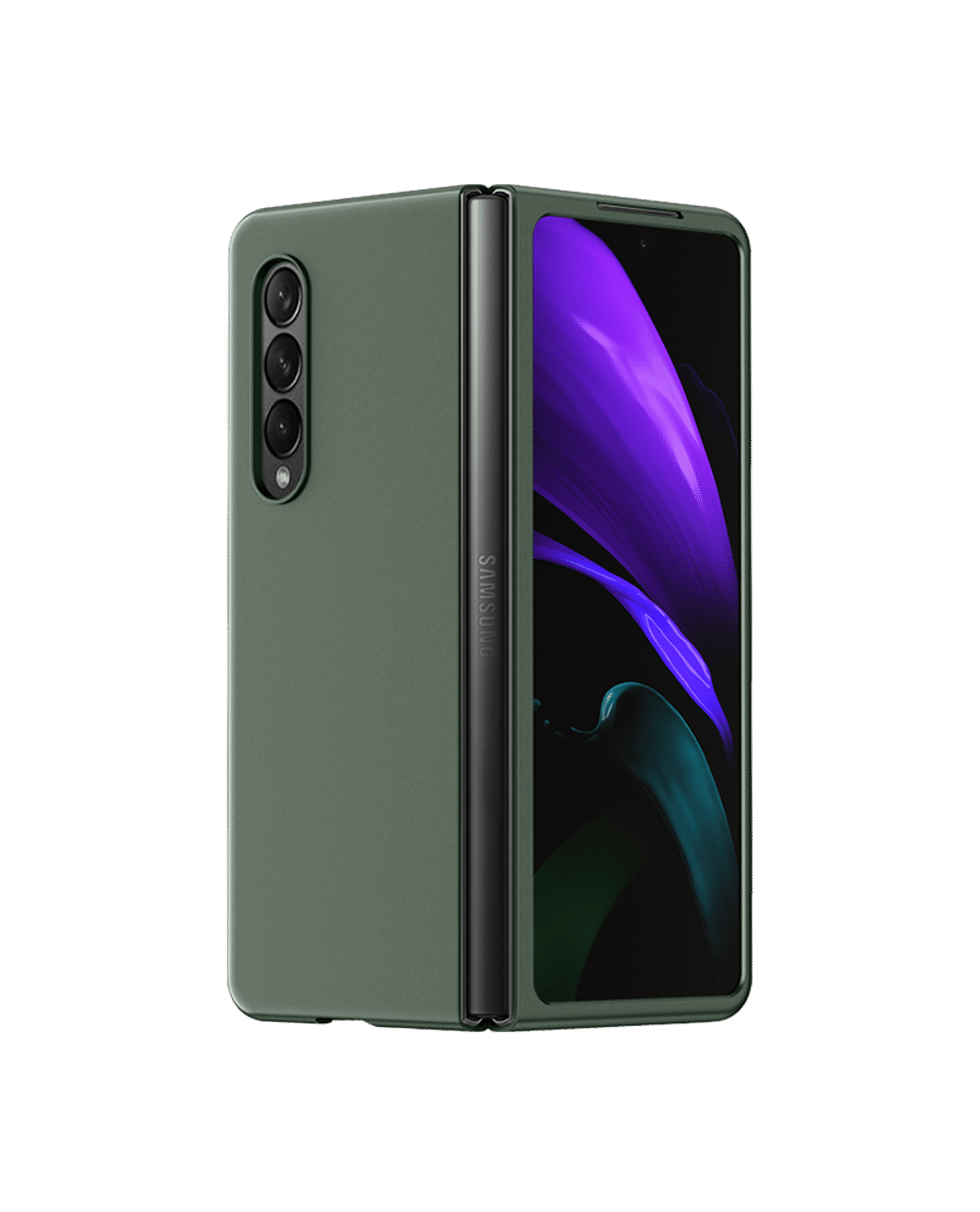 Green Air Skin Slim Case For Samsung Galaxy Z Fold 3