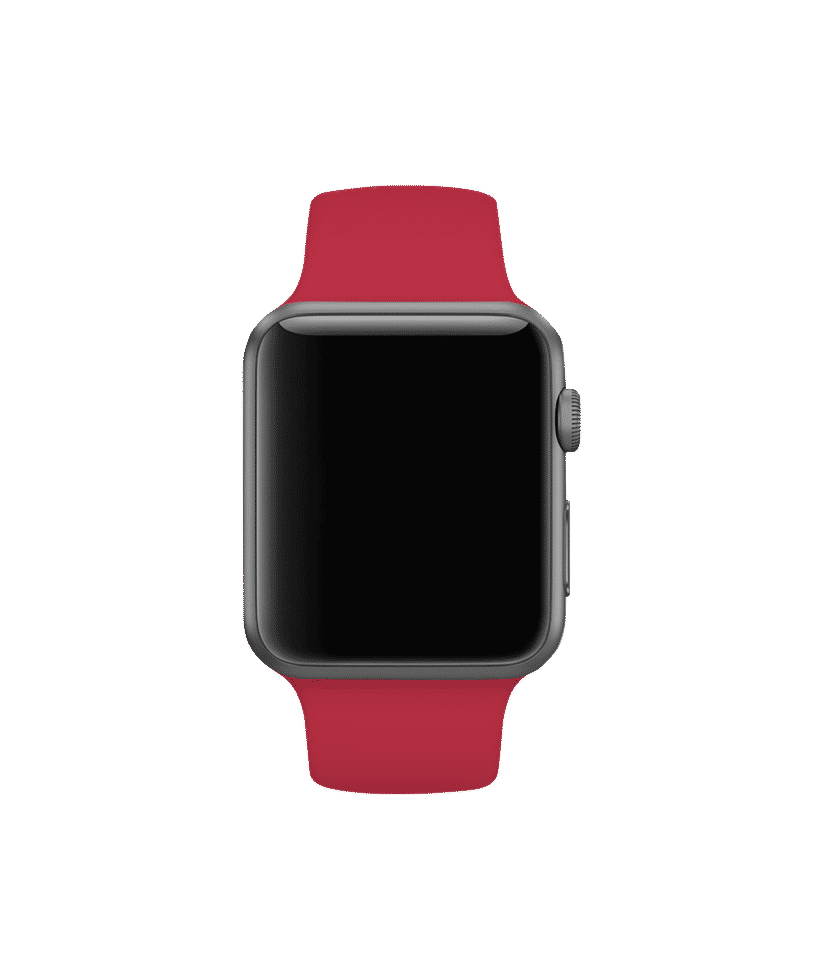 Maroon Silicone Apple WatchBand 42 44mm Buy At DailyObjects