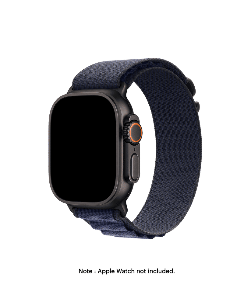 Navy Ridge Loop Apple WatchBand (42/44/45/49mm) Buy At DailyObjects