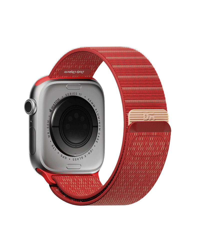 New Coral Track Nylon Apple Watch Band (38/40/41mm)