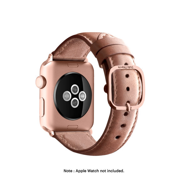 

Nude Napa Leather Apple WatchBand (Gold 42/44/45/49mm)