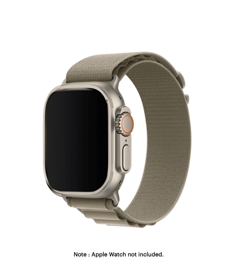 Apple Watch Olive Flak Sport Loop Olive Ridge Loop Apple WatchBand
