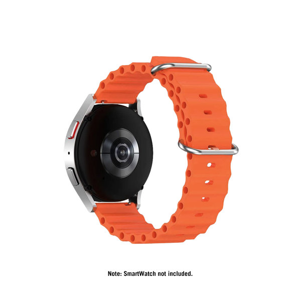 

Orange Beat WatchBand for Samsung/OnePlus/Fitbit Smartwatches (20mm)