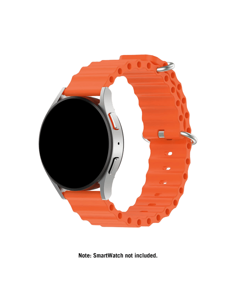 Orange top galaxy watch