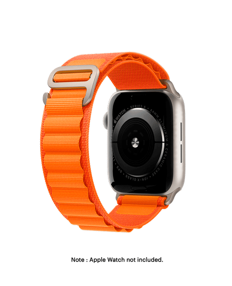 Orange Ridge Loop Apple WatchBand (38/40/41mm)