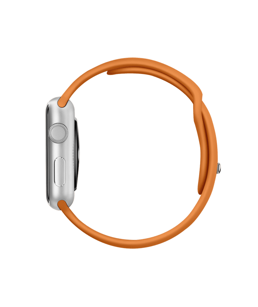 Orange Silicone Apple WatchBand (38/40mm) Buy At DailyObjects