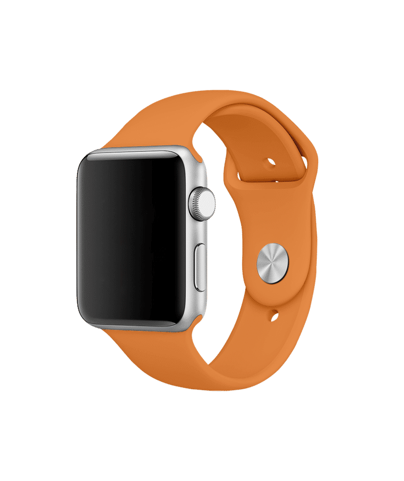 Burnt orange deals apple watch band