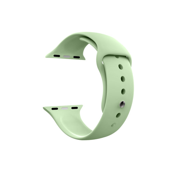 

Pastel Green Silicone Apple WatchBand (42/44/45/49mm)