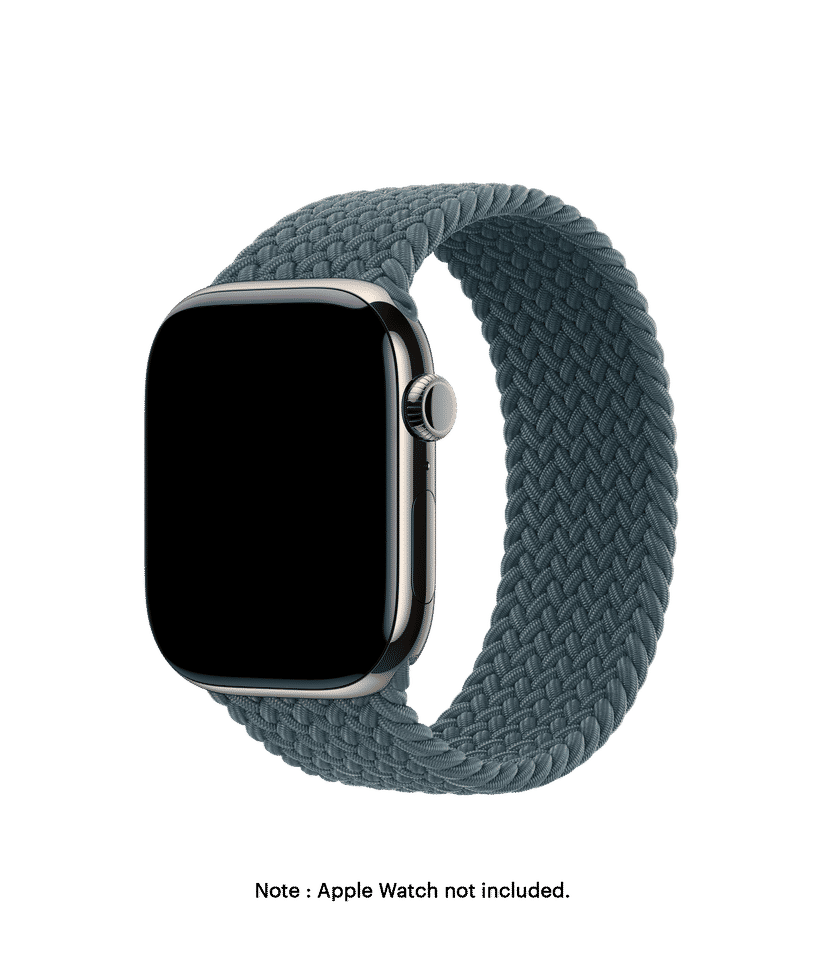 Pine Green Braided Solo Loop Apple WatchBand 38 40 41mm Buy At DailyObjects