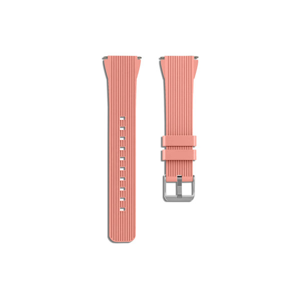 

Pink Silicone WatchBand for Samsung/OnePlus/Fitbit Smartwatches (20mm)