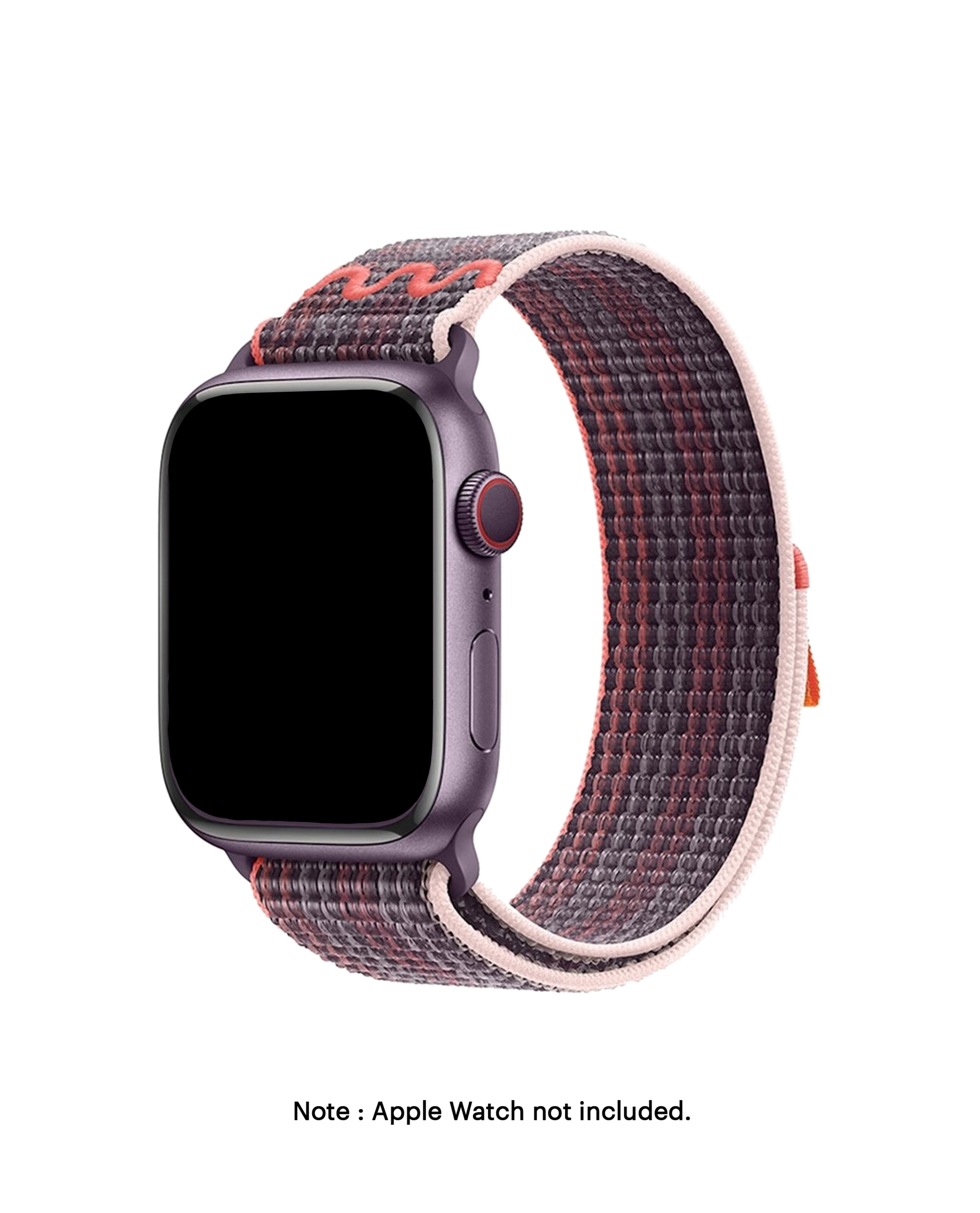 Plum-Orange Sports Loop Apple WatchBand (38/40/41mm) Buy At