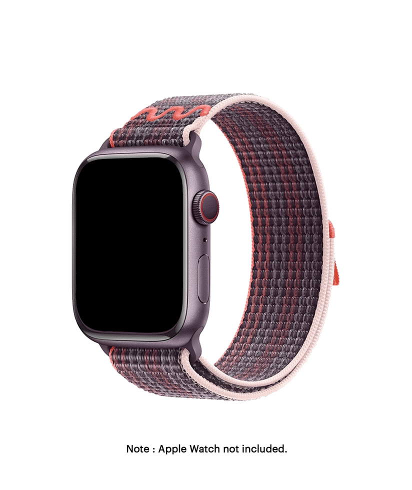 Watch Sport Loop Apple Watch Bands Country 46mm Midnight Black