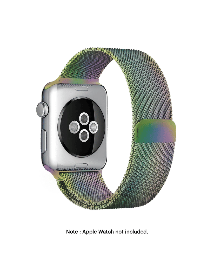 Rainbow milanese apple new arrivals watch band