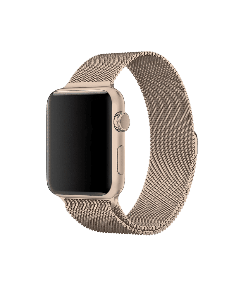 Rose Gold Magnetic Milanese Loop Apple WatchBand (38/40mm) Buy At
