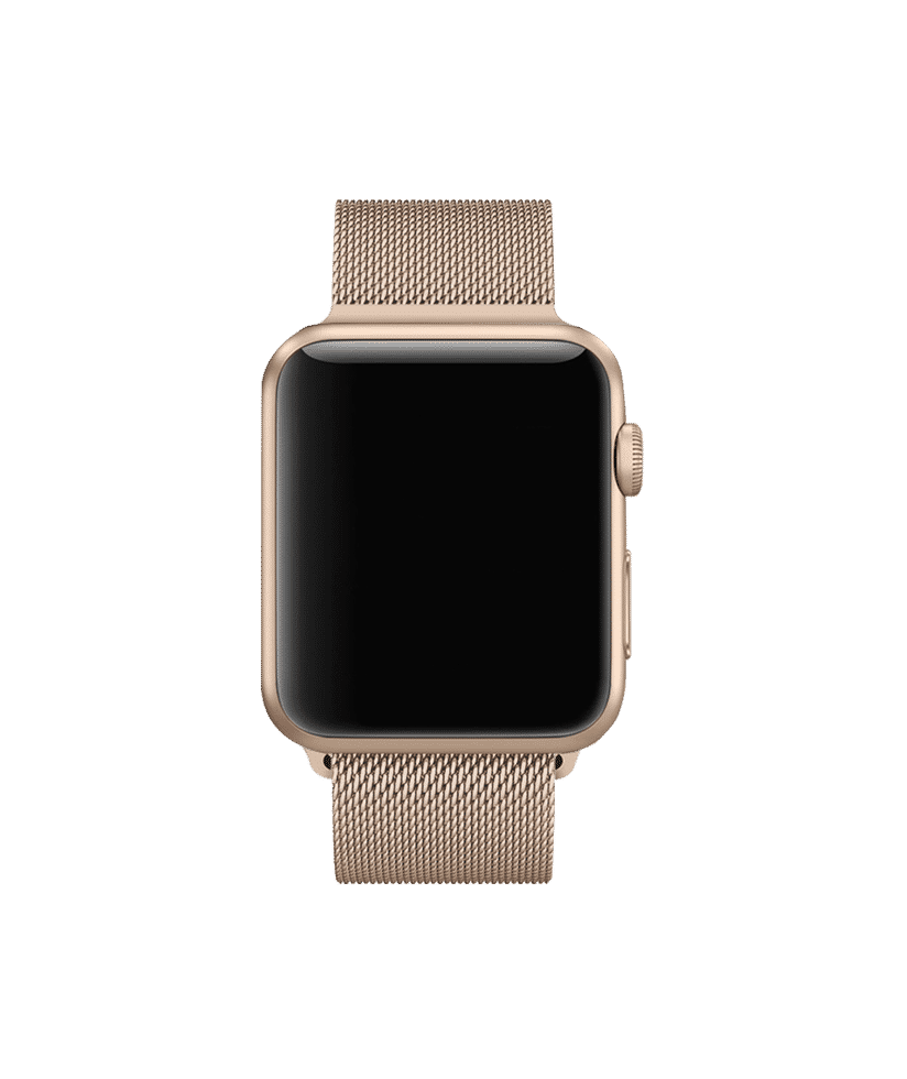 Apple rose gold sale milanese loop