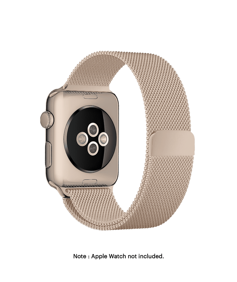 Rose gold milanese loop band online