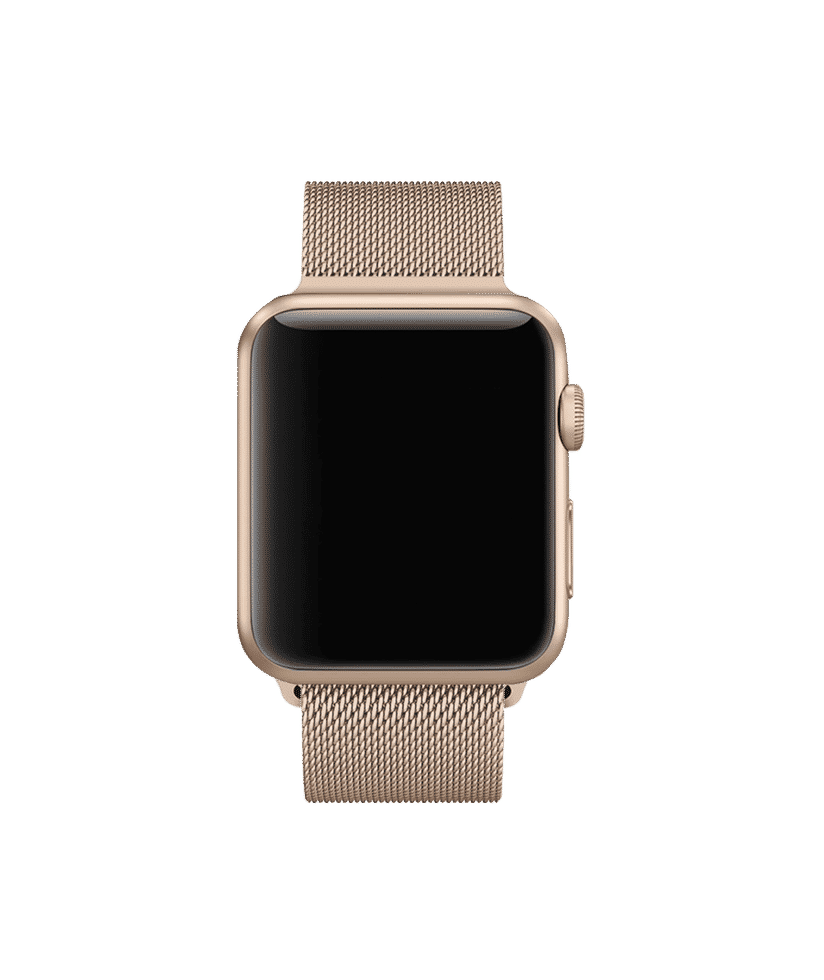 Rose Gold Magnetic Milanese Loop Apple WatchBand 42 44mm Buy At DailyObjects