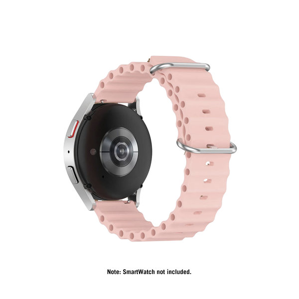 

Sand Pink Beat WatchBand for Samsung/OnePlus/Fitbit Smartwatches (22mm)