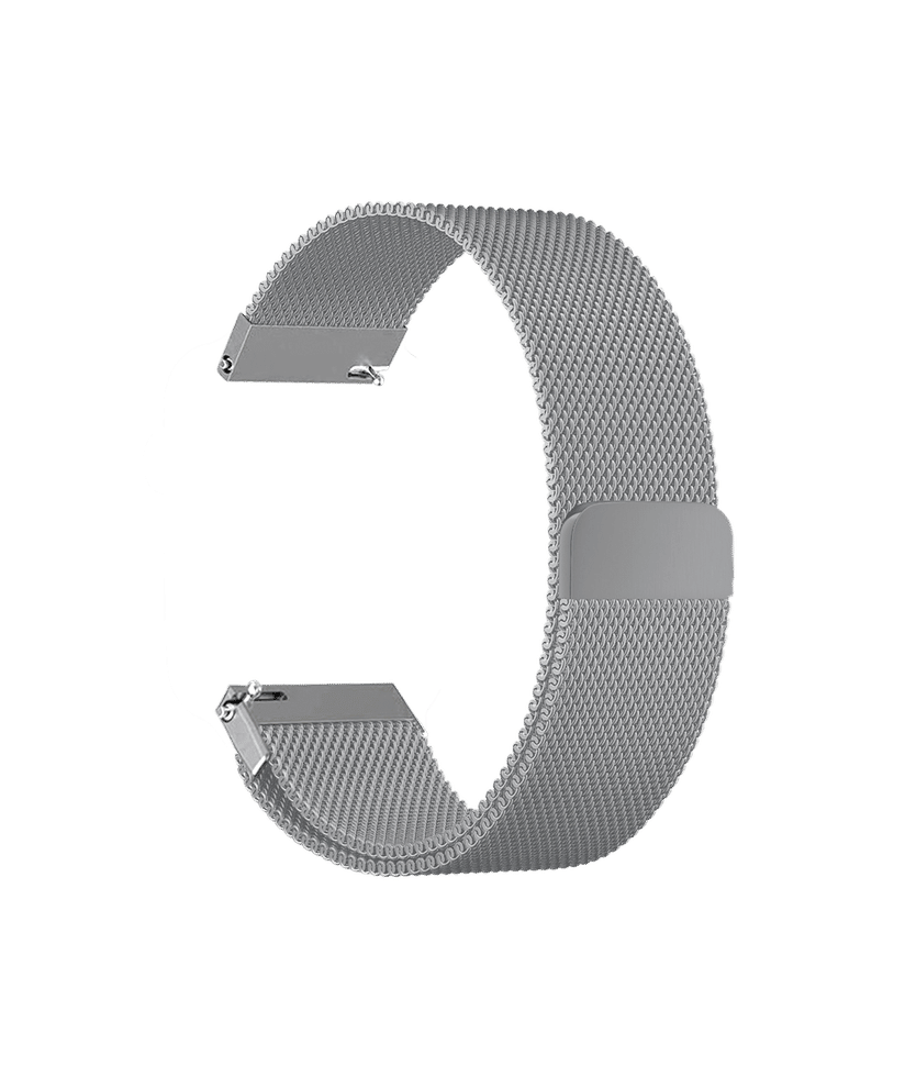 Silver Milanese Loop Universal WatchBand (22mm) Buy At DailyObjects