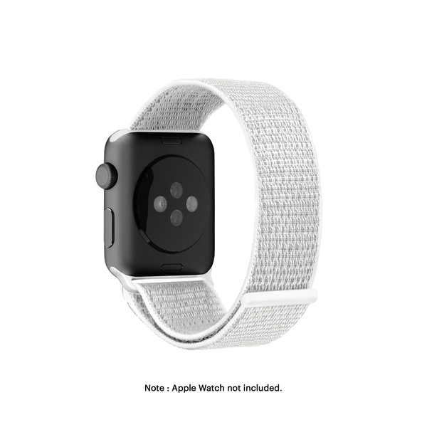 

Silver Nylon Apple WatchBand (38/40/41mm)