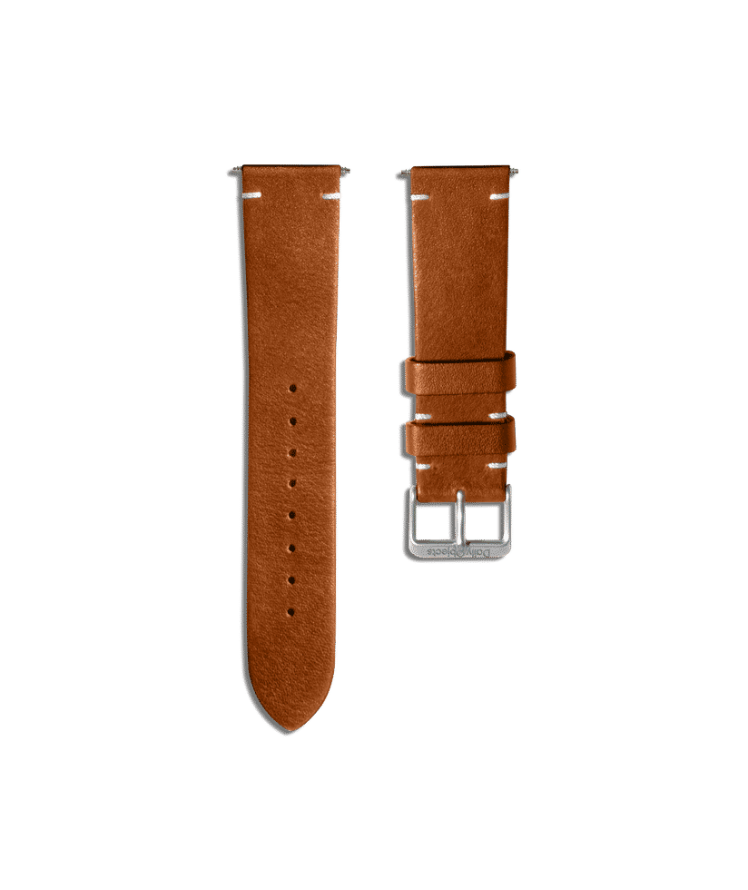 Tan leather watch strap on sale