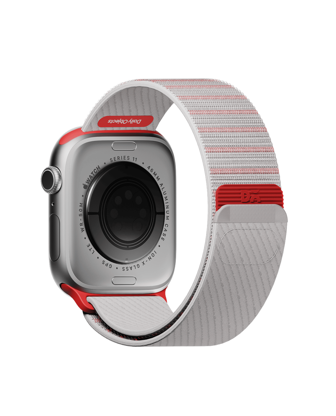 Warm Grey Track Nylon Apple Watch Band (38/40/41mm)