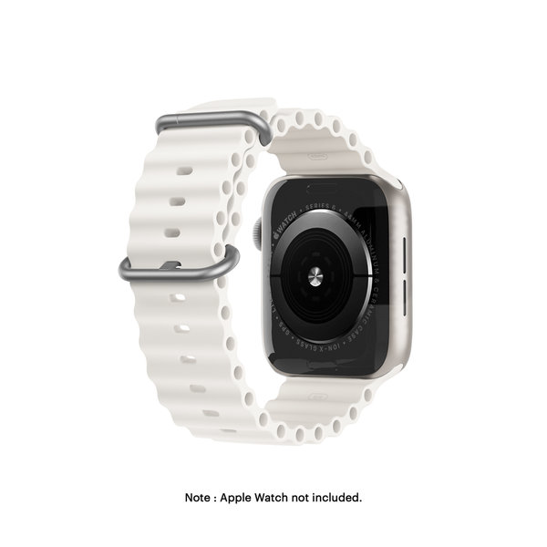 

White Plunge Apple WatchBand (38/40/41mm)
