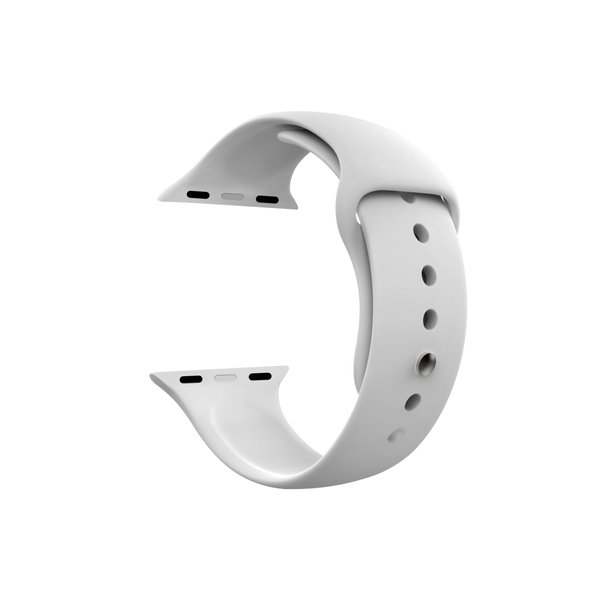 

White Silicone Apple WatchBand (38/40/41mm)
