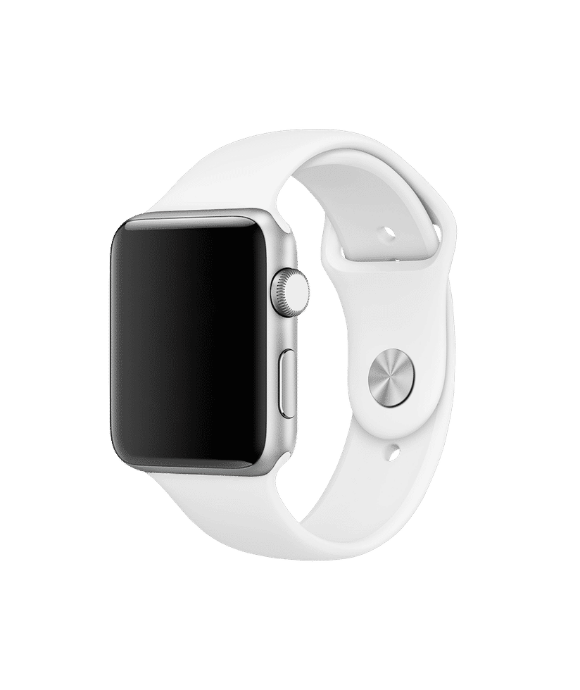 White apple 2025 watch band 44mm