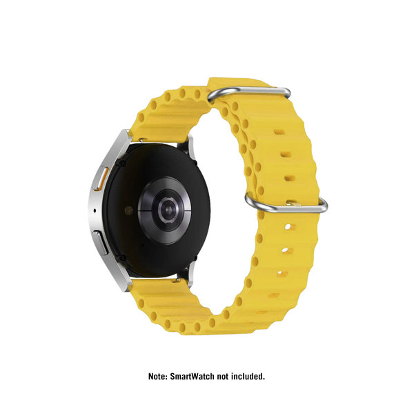

Yellow Beat WatchBand for Samsung/OnePlus/Fitbit Smartwatches (20mm)
