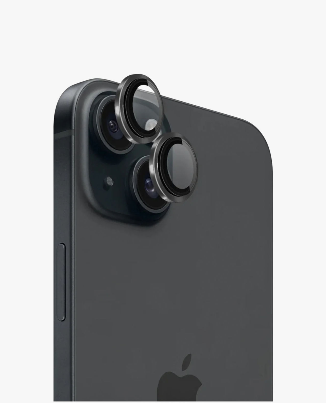 Black Cero Camera Lens Protector For iPhone 15