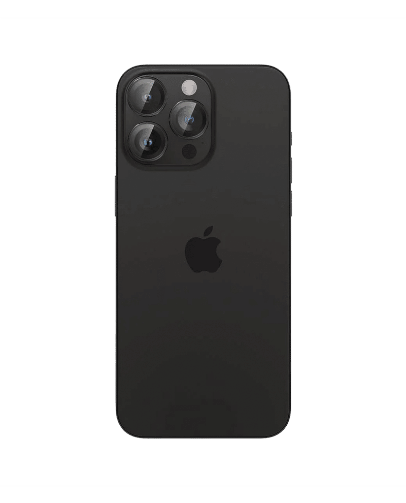 Black Cero Camera Lens Protector For iPhone 16 Pro