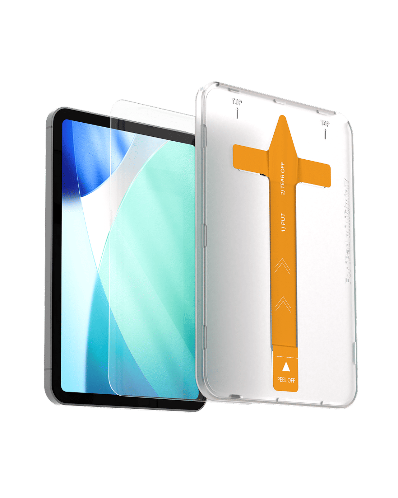 iPad Air 11 (M3) 2025 - Sheath Screen Protector with Applicator Tray