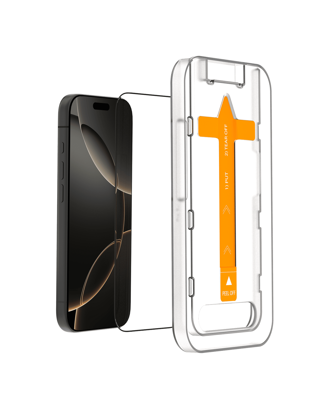 iPhone 17 - Sheath Screen Protector with Applicator Tray