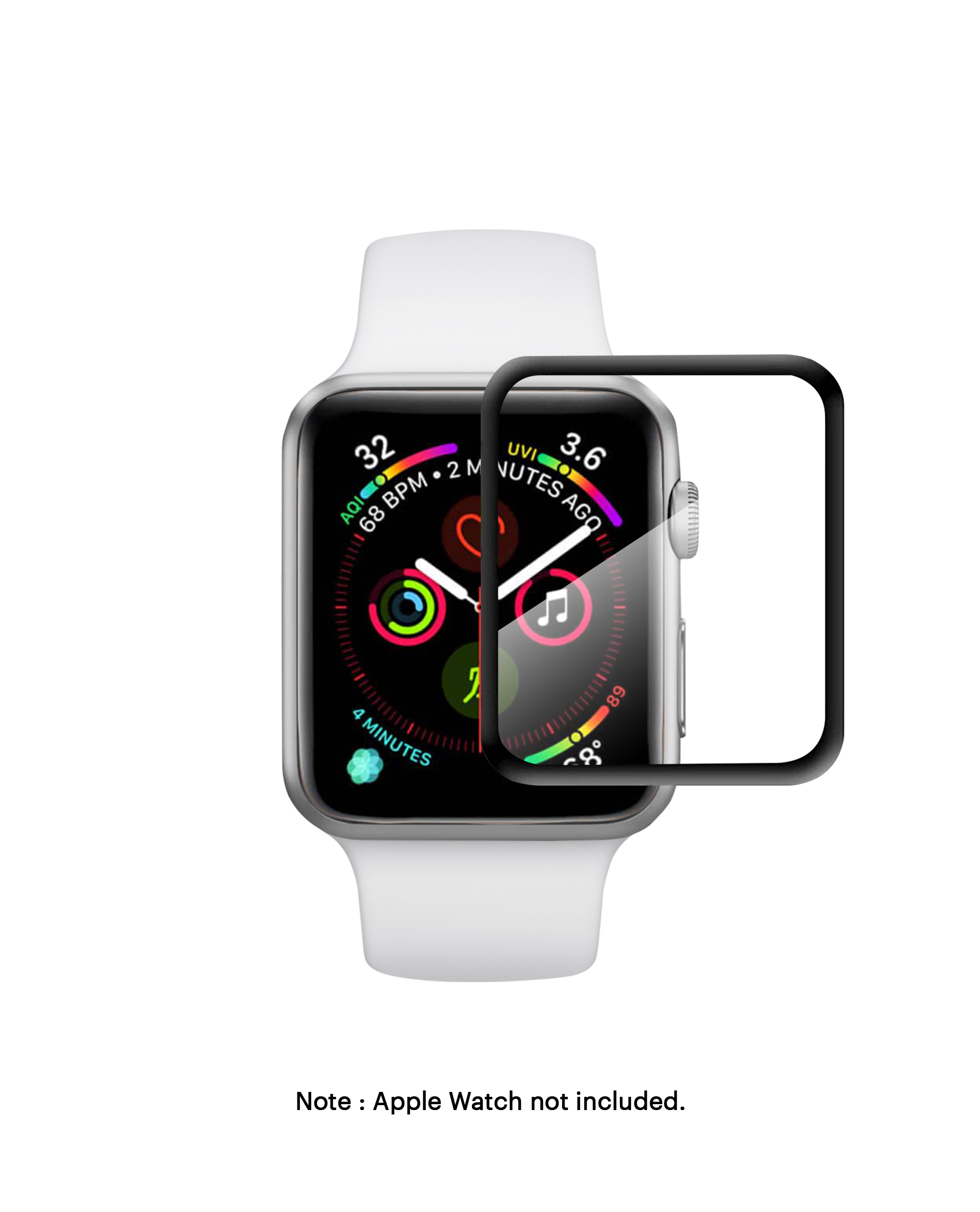 Tempered Glass Apple Watch Screen Protector (46mm)