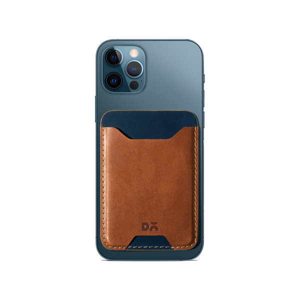 

DailyObjects Cider Brown CardSafe Leather Phone Wallet