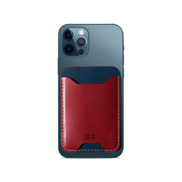 

DailyObjects Scarlet Red CardSafe Leather Phone Wallet