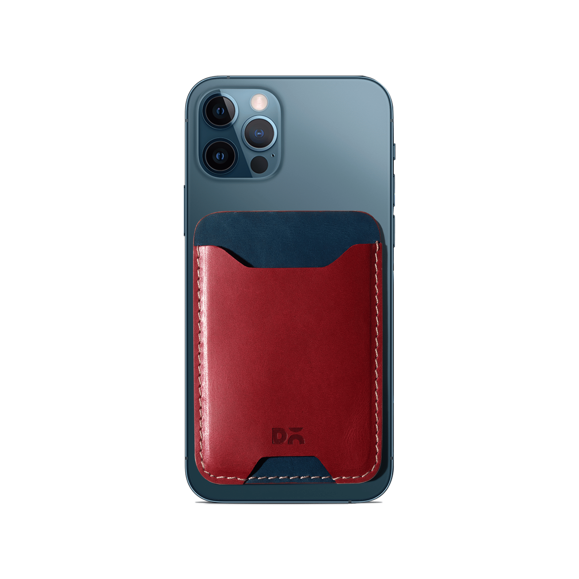 Scarlet Red CardSafe Leather Phone Wallet