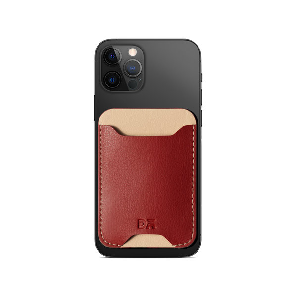 

DailyObjects Terracotta Red CardSafe Phone Wallet