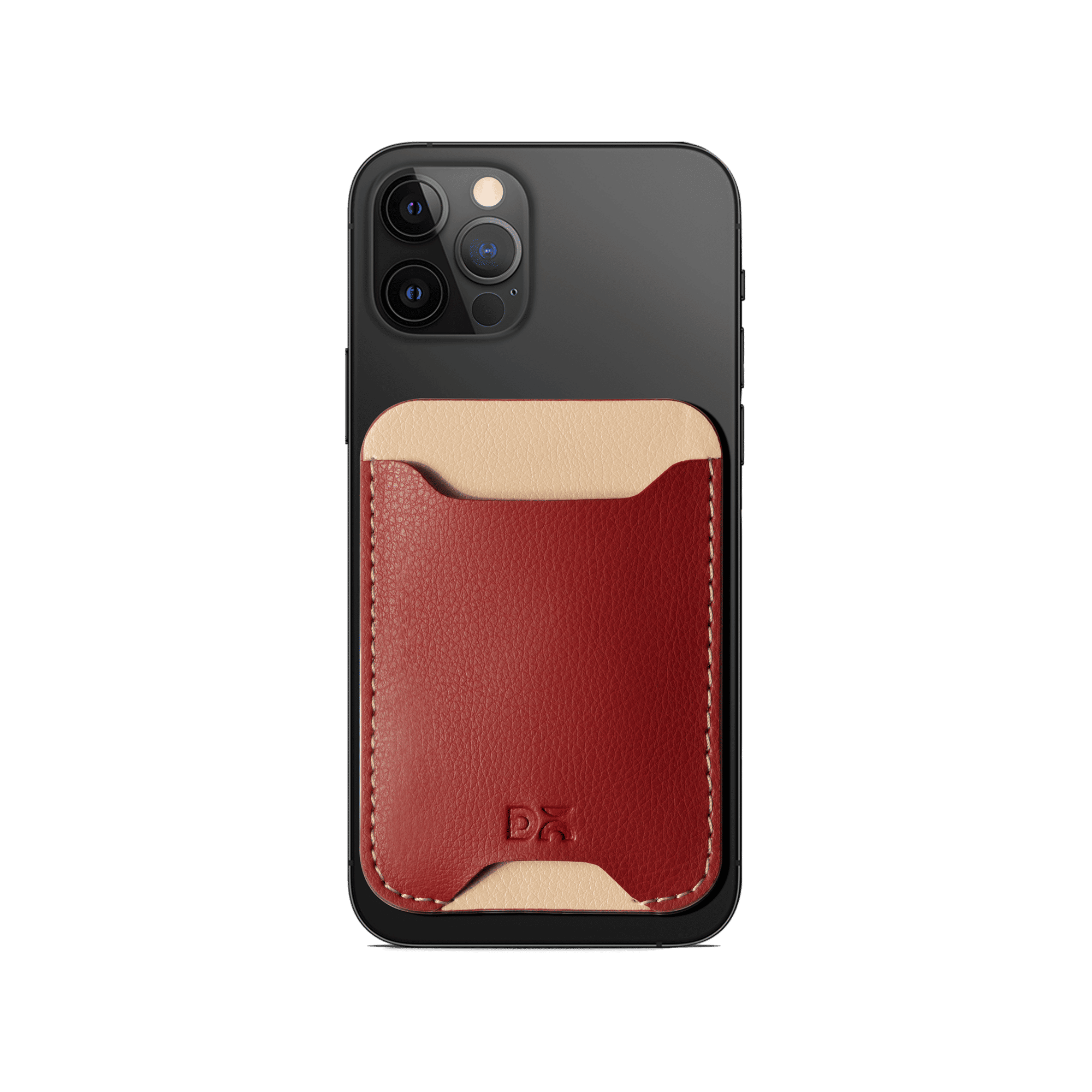 Terracotta Red CardSafe Phone Wallet