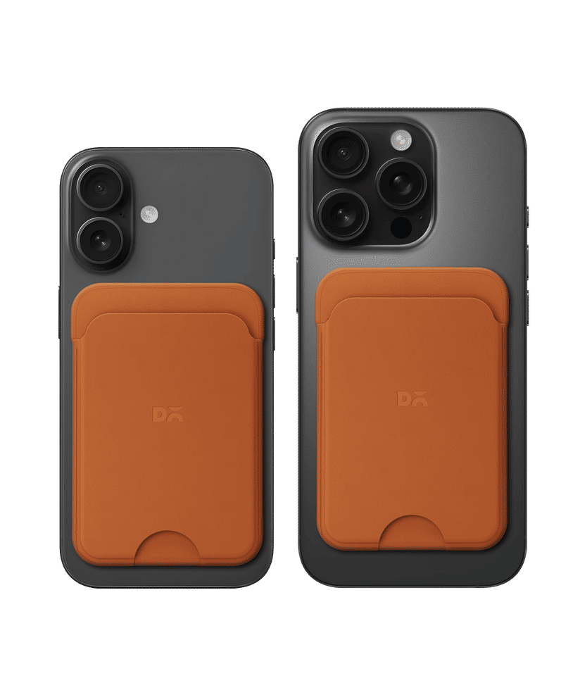 Tan Leatherite MagSafe Card Wallet