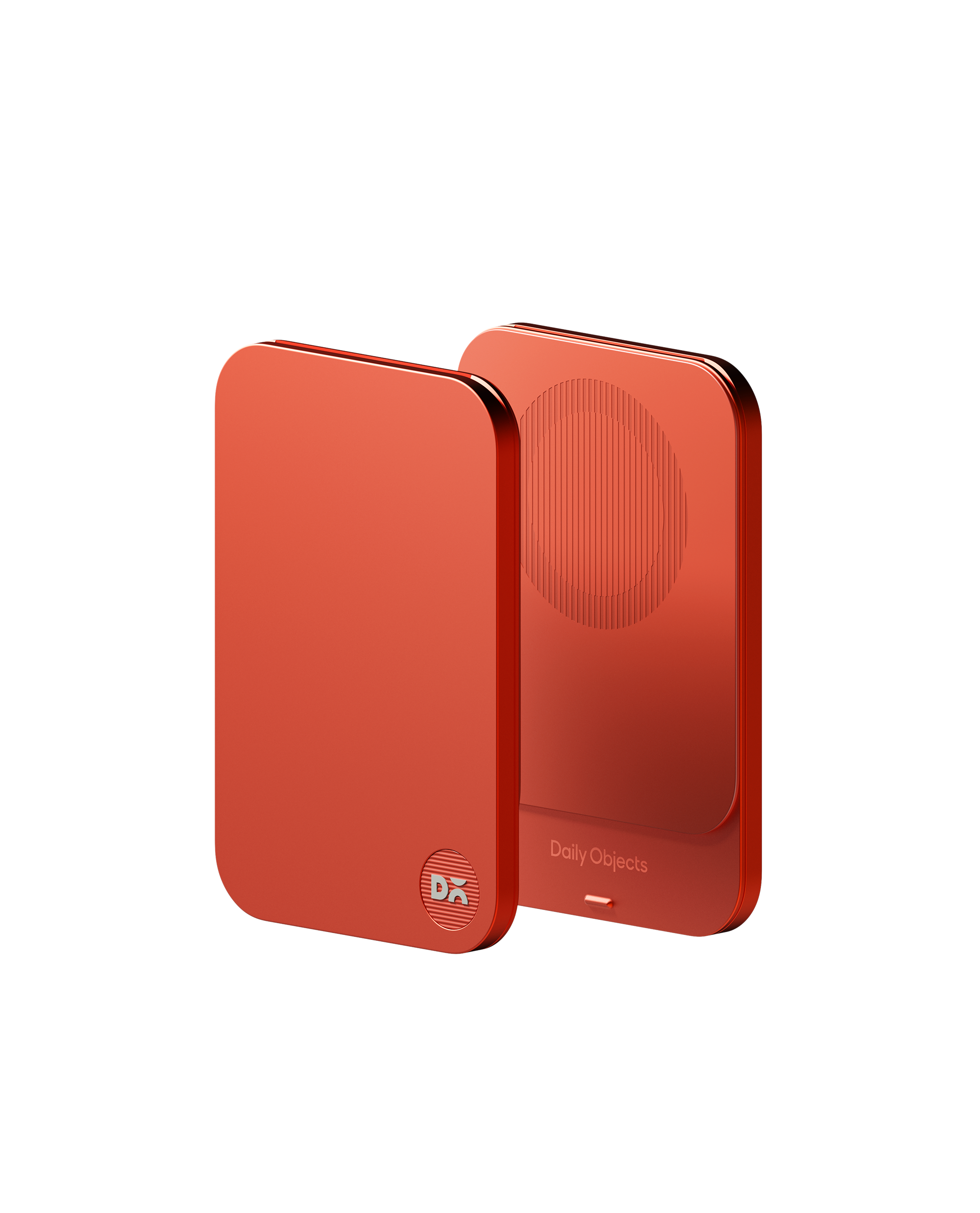 Tangerine Stack Phone Wallet Stand