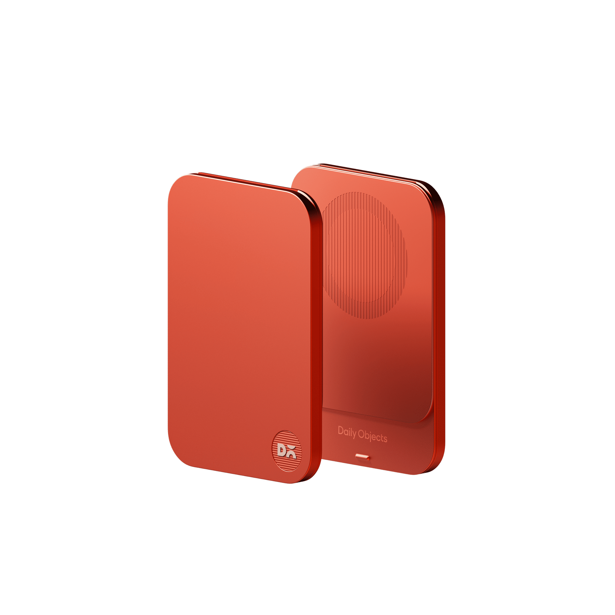 Tangerine Stack Phone Wallet Stand