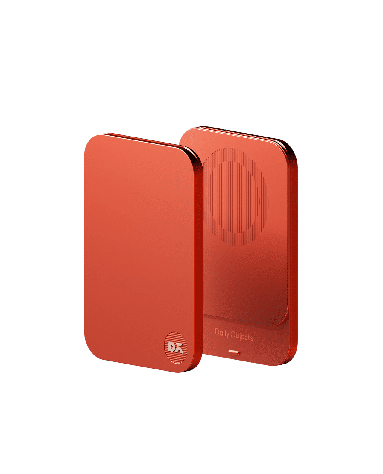 Tangerine Stack Phone Wallet Stand