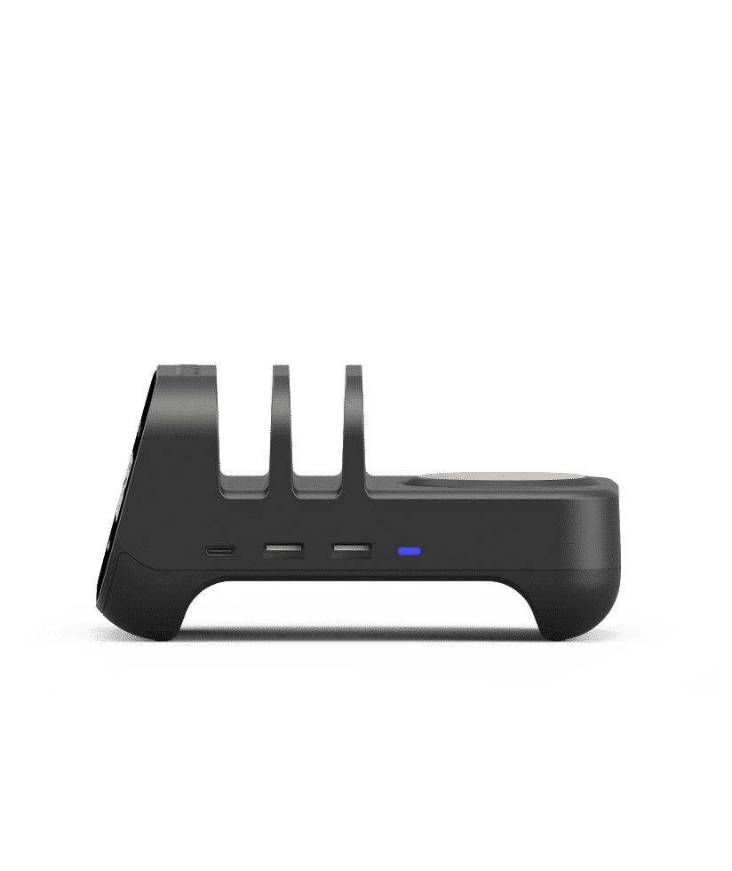 Black Clock Dock Wireless Charging Station Buy At DailyObjects
